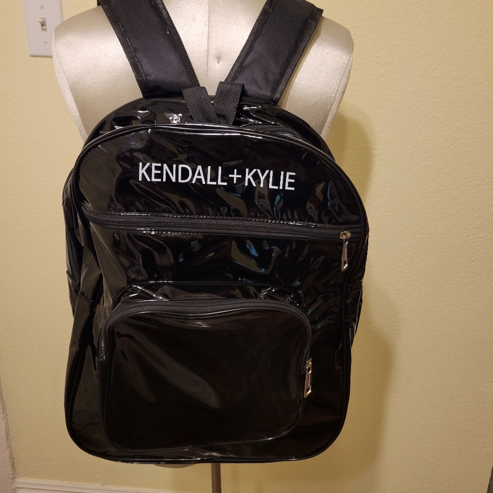 Kendall & Kylie Black Jelly backpack!